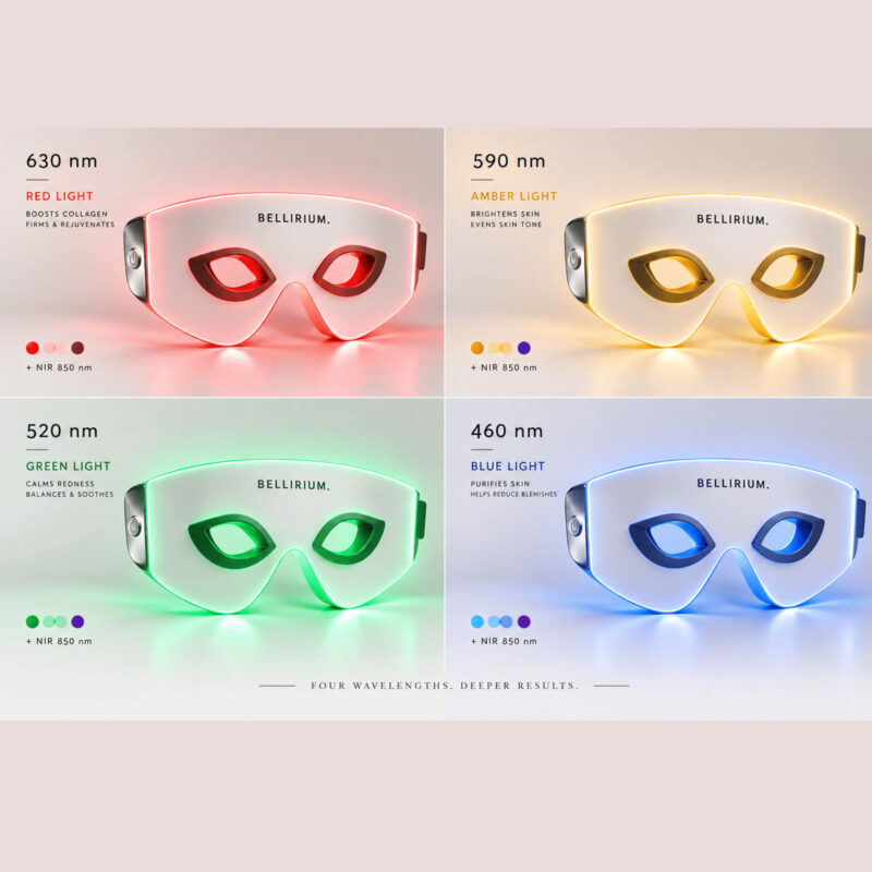 ondas led cuadrado